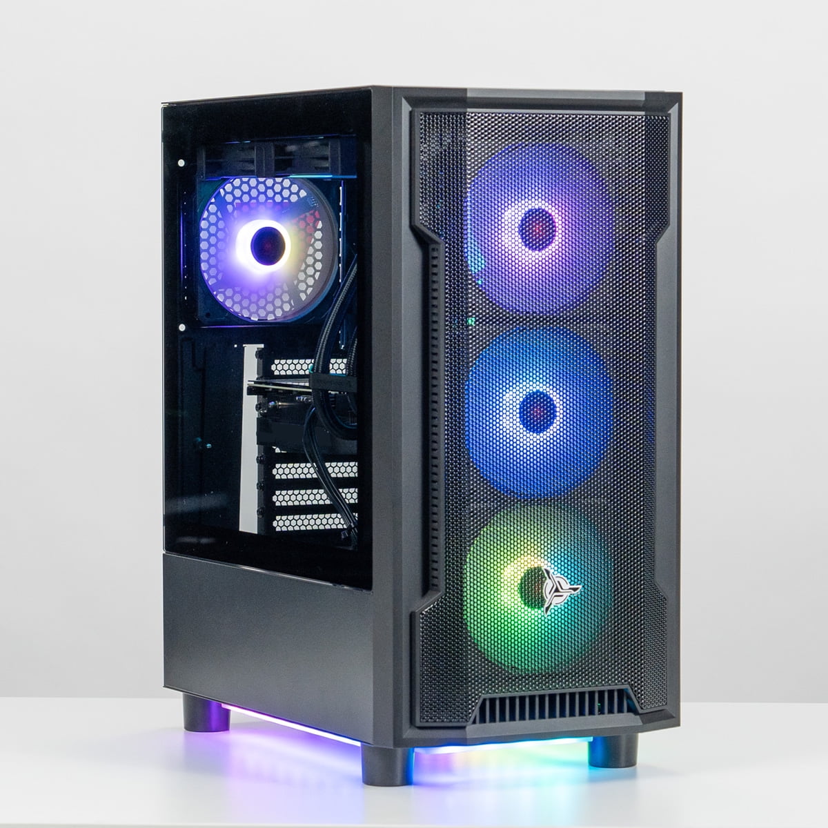 Skytech Shadow Gaming PC Desktop AMD Ryzen 5 5500 NVIDIA GeForce RTX 3
