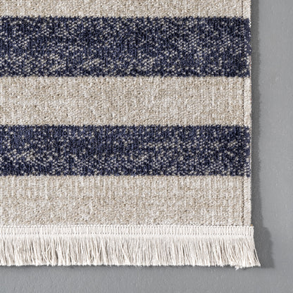 nuLOOM Roberge Coastal Indoor/Outdoor Area Rug, 2' 6" x 8', Runner, Ro