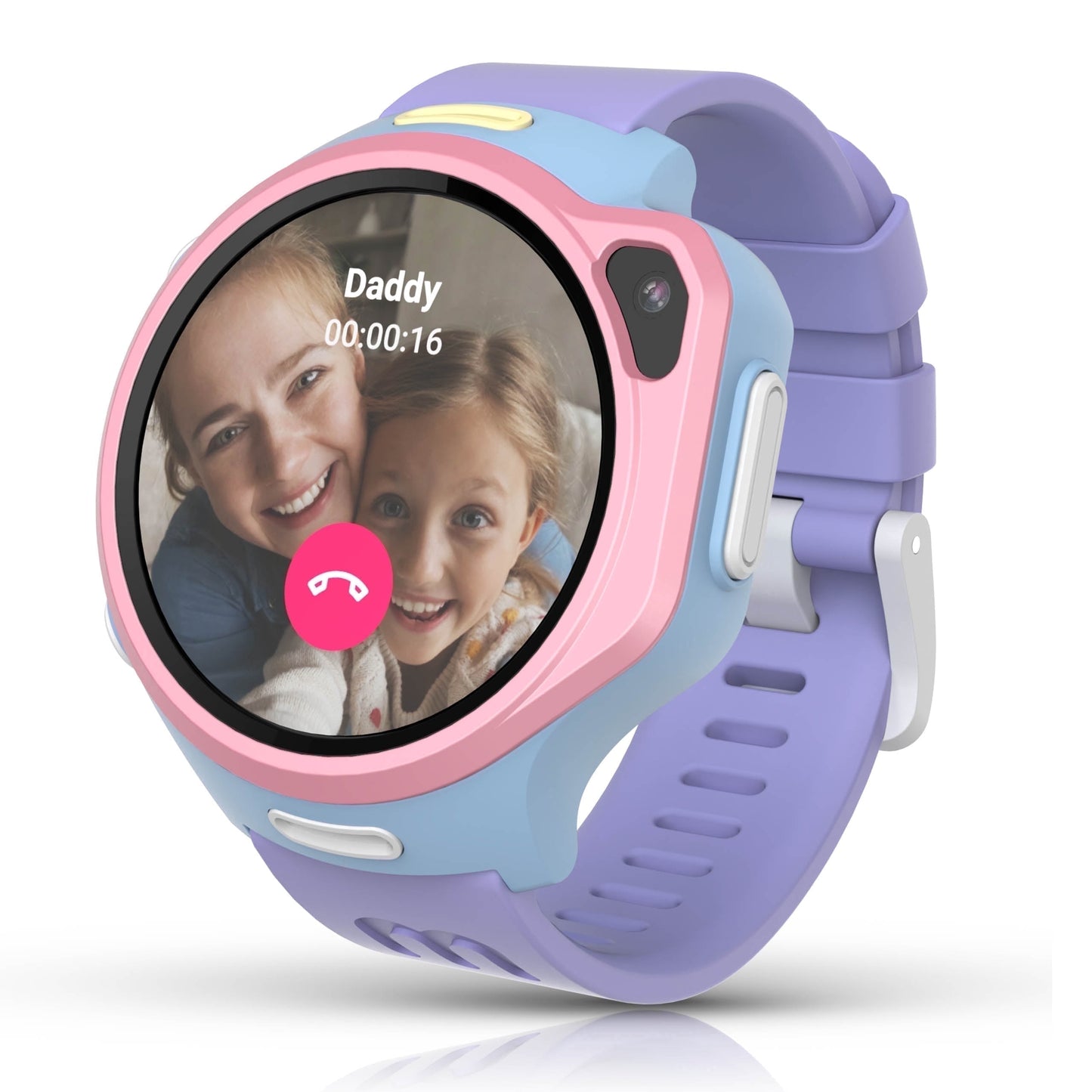 myFirst Fone R2 (Cotton Candy) - Kids Smartwatch Phone: GPS Safety, Vi